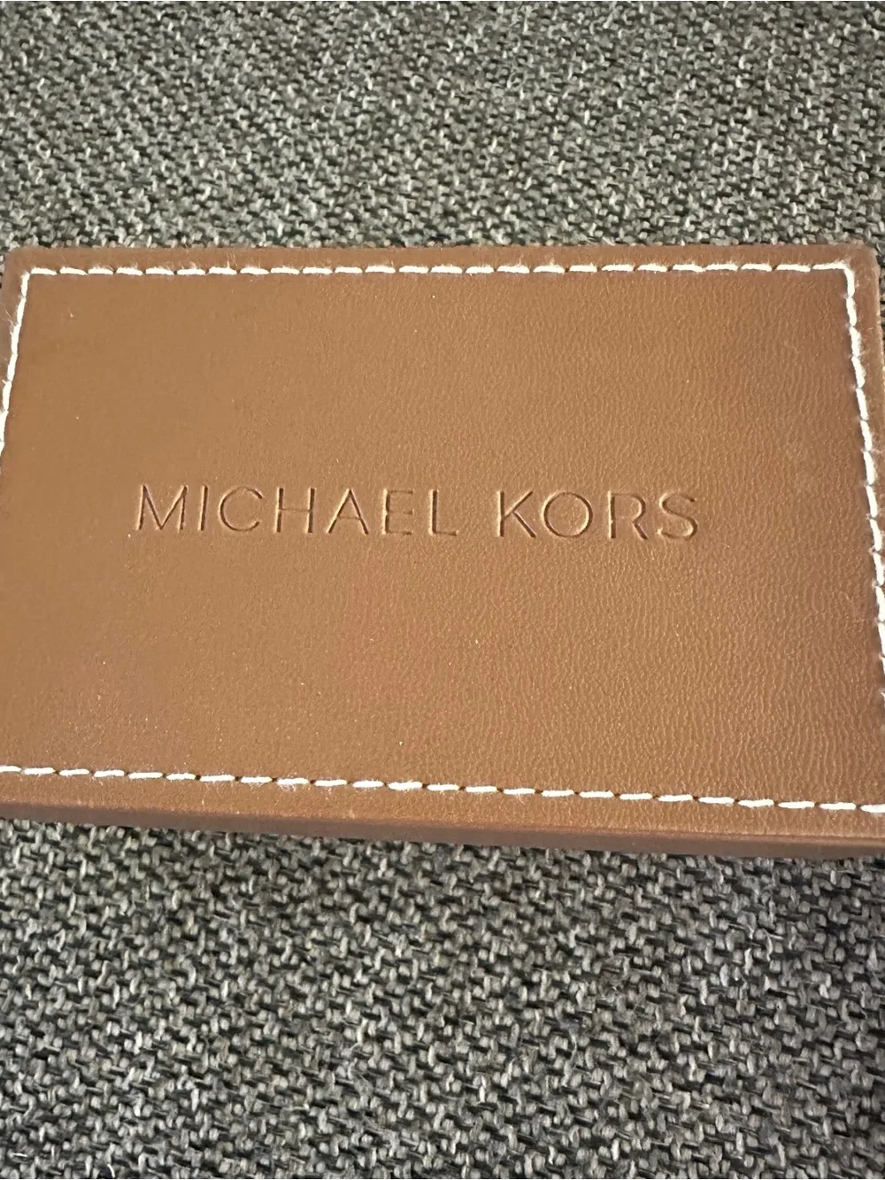 Michael Kors Tortoiseshell Bracelet Watch with Brown Dial